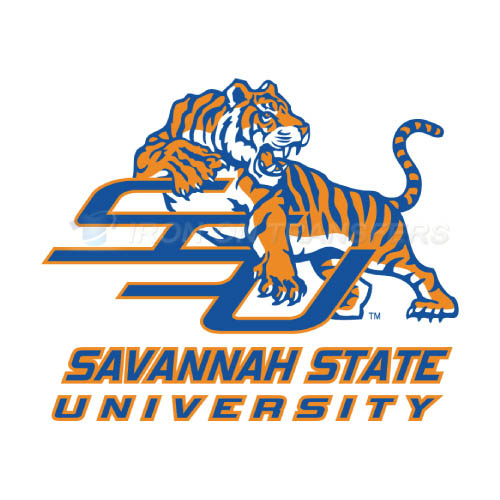 Savannah State Tigers Iron-on Stickers (Heat Transfers)NO.6140